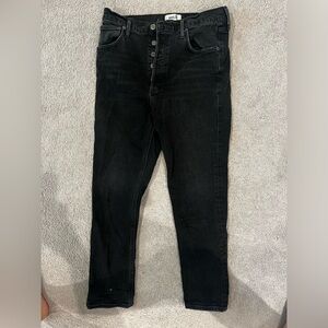 Agolde Black Jeans Skinny Size 29